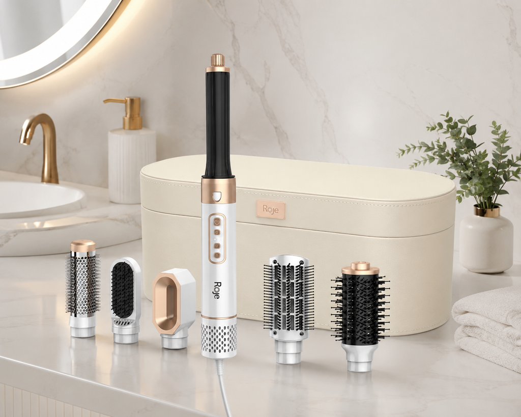 Roje Airstyler Pro™ 6-in-1 High-Speed Ionic Hair Styler