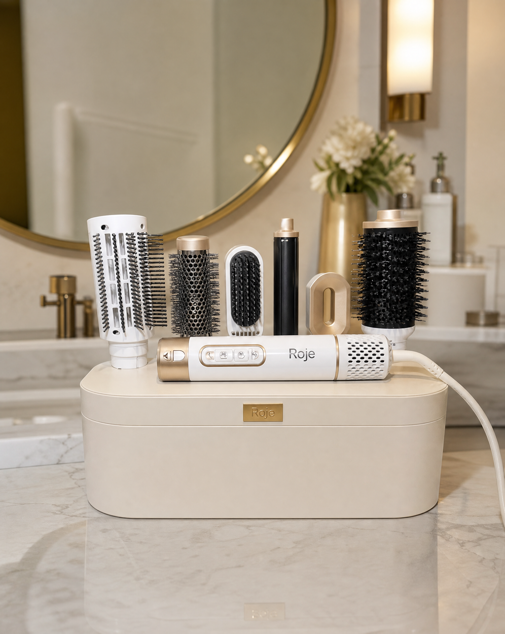 Roje Airstyler Pro™ 6-in-1 High-Speed Ionic Hair Styler